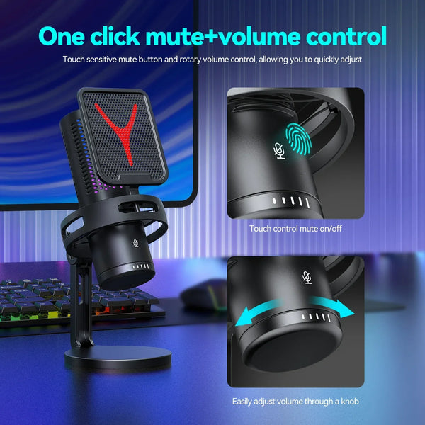 Professional RGB Gaming Microphone – Trend Tech Shop EUA